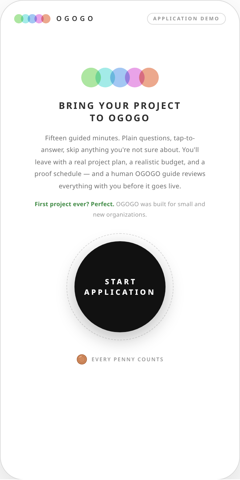 Bring your project to OGOGO — application intro
